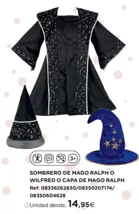 Sombrero De Mago Ralph O Wilfred O Capa De Mago Ralph