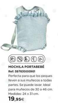 Ideal - Mochila Portabebé