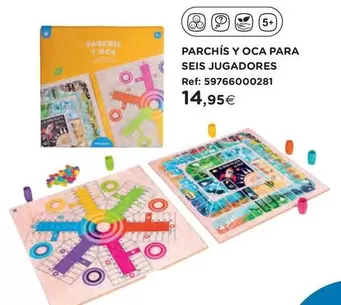 Parchís Y Oca Para Seis Jugadores