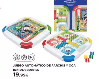 Juego Automático De Parchís Y Oca