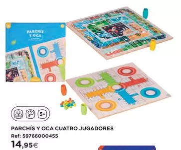 Parchís Y Oca Cuatro Jugadores