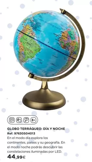 Globo - Terraqueo Día Y Noche