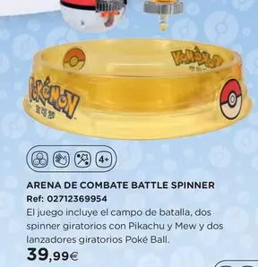 Arena De Combate Battle Spinner