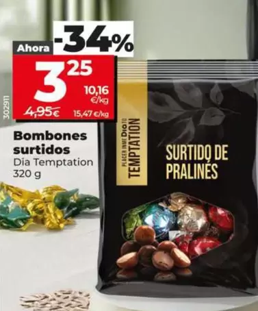 Dia Temptation - Bombones Surtidos 320 G