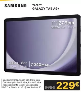 Samsung - Tablet Galaxy Tab A9+
