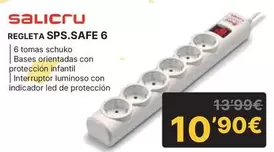 Salicru - Regleta Sps.safe 6