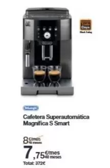 Deluxe - Cafetera Superautomatica Magnifica S Smart