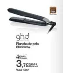 GHD - Plancha De Pelo Platinum+