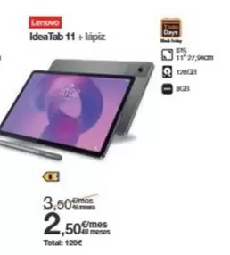 Lenovo - Idea Tab 11 + Lapiz