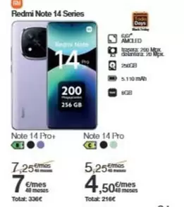 Xiaomi - Redmi Note 14 Series