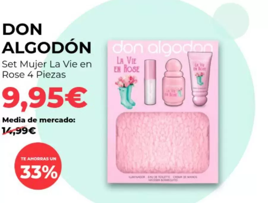 Don Algodón - Set Mujer La Vie En Rose