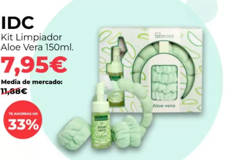 IDC - Kit Limpiador Aloe Vera