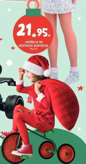 Muneca 1m Vestidos Surtidos