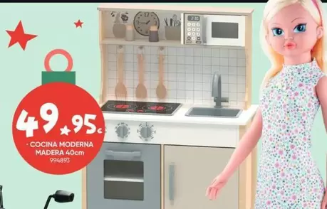 Cocina Moderna Madera 40cm