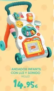 Andador Infantil Con Luz Y Sonido
