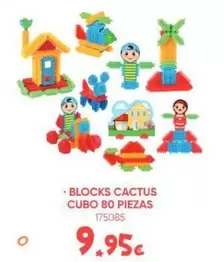Blocks Cactus Cubo 80 Piezas