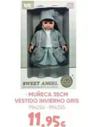 Muñeca Vestido Invierno Gris