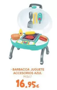 Barbacoa Juguete Accesorios Azul