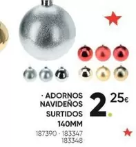 Adornos Navideños Surtidos 140mm