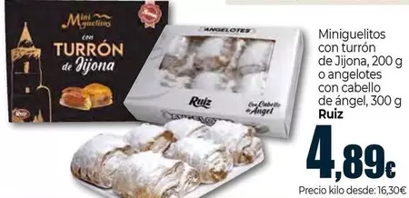 Ruiz - Miniguelitos Con Turron De Jijona