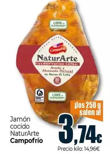 Campofrío - Jamón Cocido Naturarte