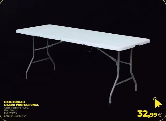 makro - Mesa De Plegable Marap