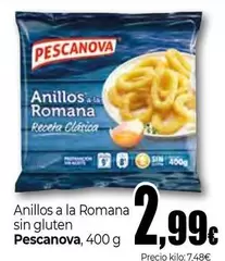 Pescanova - Anillos A La Romana Sin Gluten