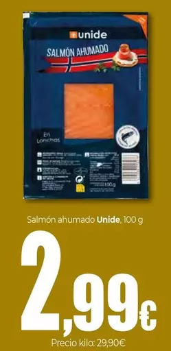 Unide - Salmón Ahumado