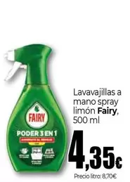 Fairy - Lavavajillas A Mano Spray Limon