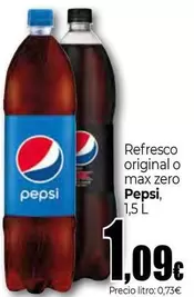 Pepsi - Refresco Original O Max Zero