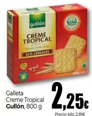 Gullón - Galleta Creme Tropical