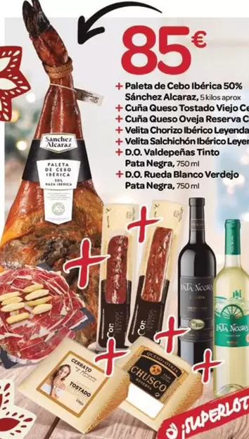 Sánchez Alcaraz - Paleta De Cebo Ibérica 50%