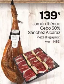 Sánchez Alcaraz - Jamon Iberico 50%