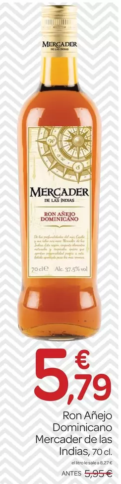 Mercader De Las Indias - Ron Anejo Dominicano