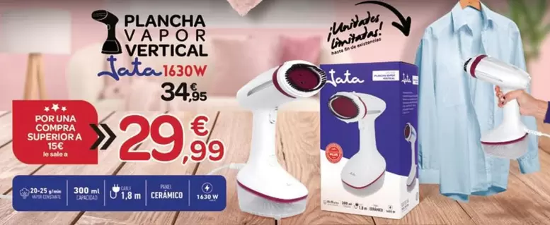 Jata - Plancha Vapor Vertical