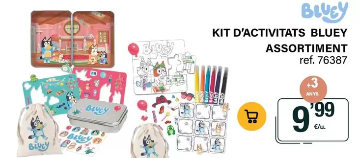Bluey - Kit D'activitats Assortiment