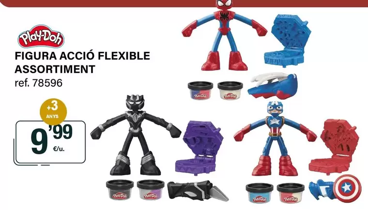 Play-Doh - Figura Accio Flexible Assortiment