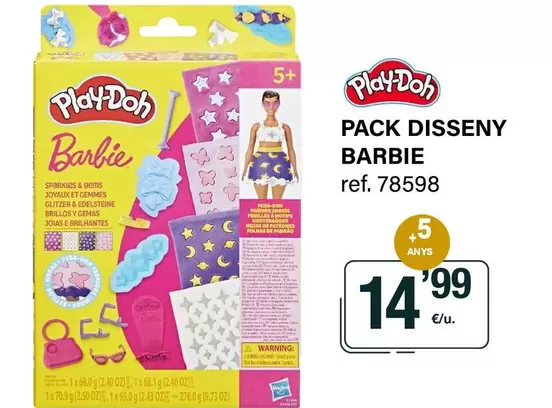 Play-Doh - Pack Disseny Barbie