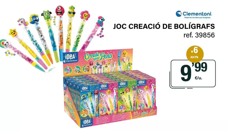 Clementoni - Joc Creacio De Boligrafs