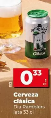 Dia Ramblers - Cerveza Clásica