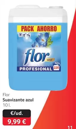Flor - Suavizante Azul