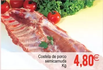 Costela De Porco Semicarnuda