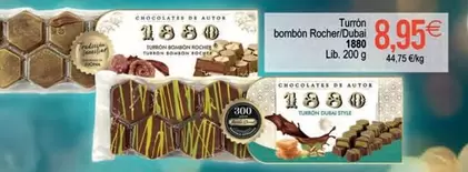 1880 - Turrón Bombón Rocher/ Dubai