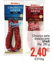Spar - Chourizo Sarta Doce/ Picante
