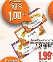 Palacio De Oriente - Mexillon Escabeche/ Picante/ Salsa Marisco