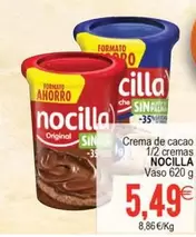 Nocilla - Crema De Cacao 1/2 Cremas