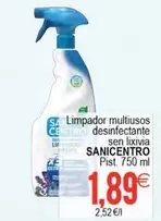 Sanicentro - Limpador Multiusos Desinfectante Sen Lixiva