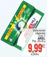 Ariel - Deterxente Cápsulas 3 En 1