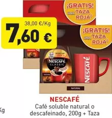 Nescafé - Café Soluble Natural O Descafeinado