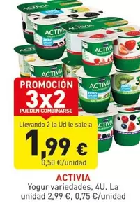 Danone - Activia Yogur Variedades